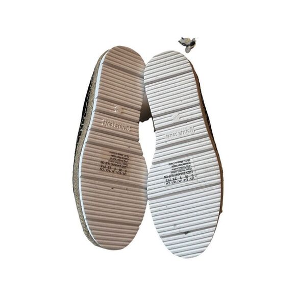 Gentle Souls by Kenneth Cole Lizzy Espadrille Flats- Black- Size 5- NIB - Picture 5 of 8